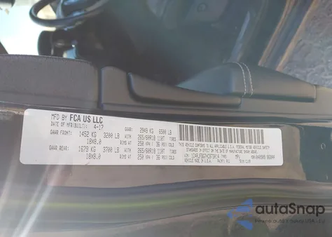 2017 Jeep Grand Cherokee Limited 4X4 из США, поврежденный, VIN 1C4RJFBG7HC873014